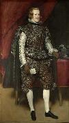 Diego Velazquez Diego Velasquez, Philip IV in Brown and Silver oil painting on canvas